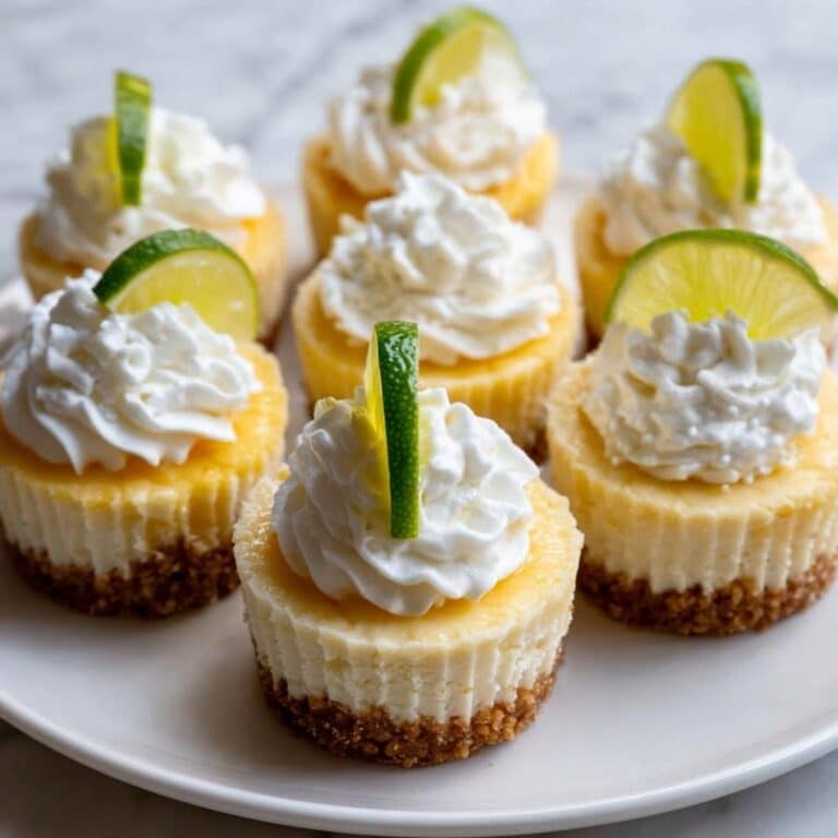 Mini Margarita Cheesecakes Recipe