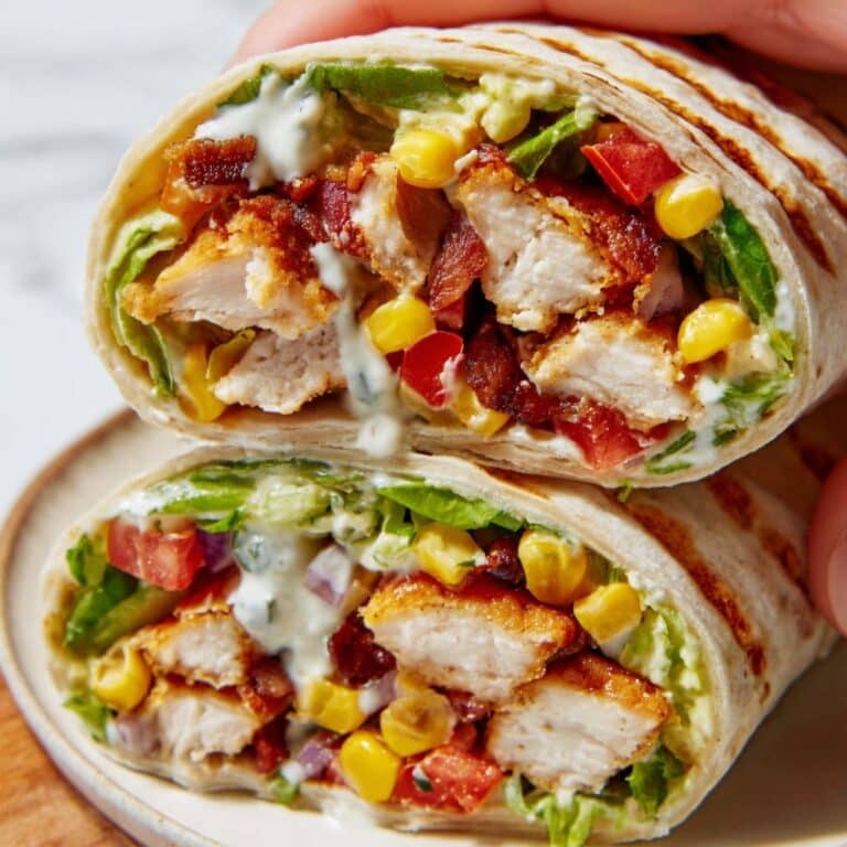 Chicken BLT Wrap Recipe