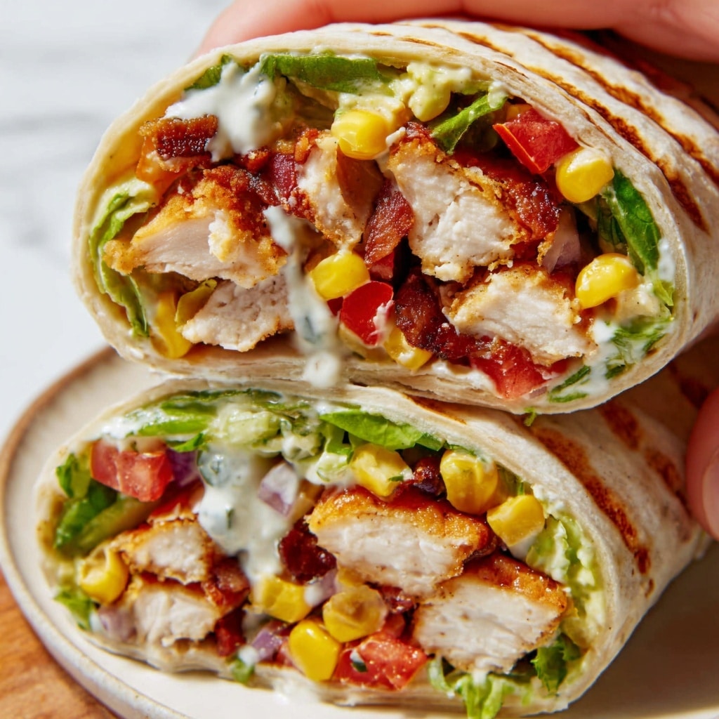 Chicken BLT Wrap Recipe