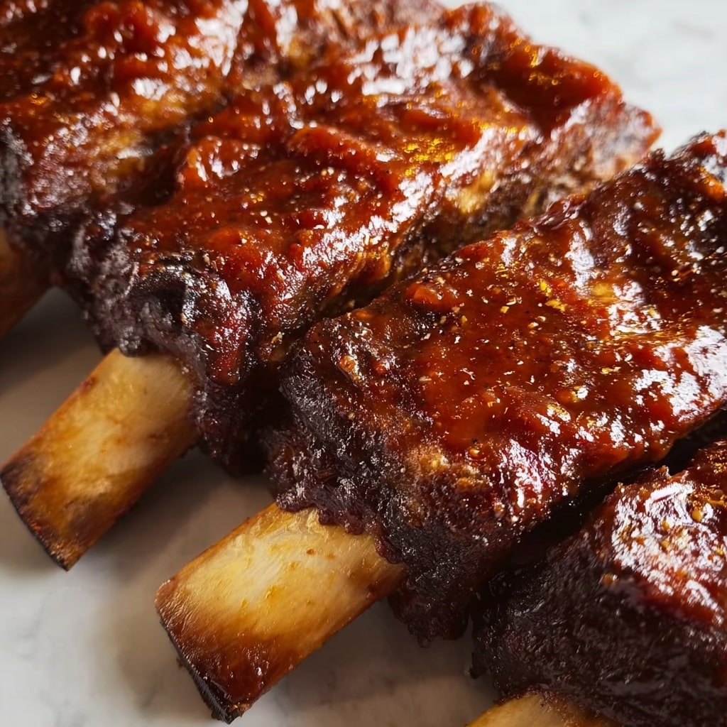 Slow Cooker Barbequed Beef Ribs Recipe