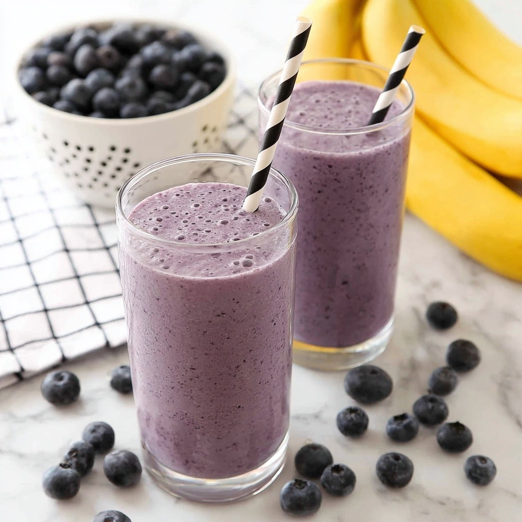 Creamy Blueberry Banana Protein Smoothie Recipe 6 Creamy Blueberry Banana Protein Smoothie Recipe - Recipe Image