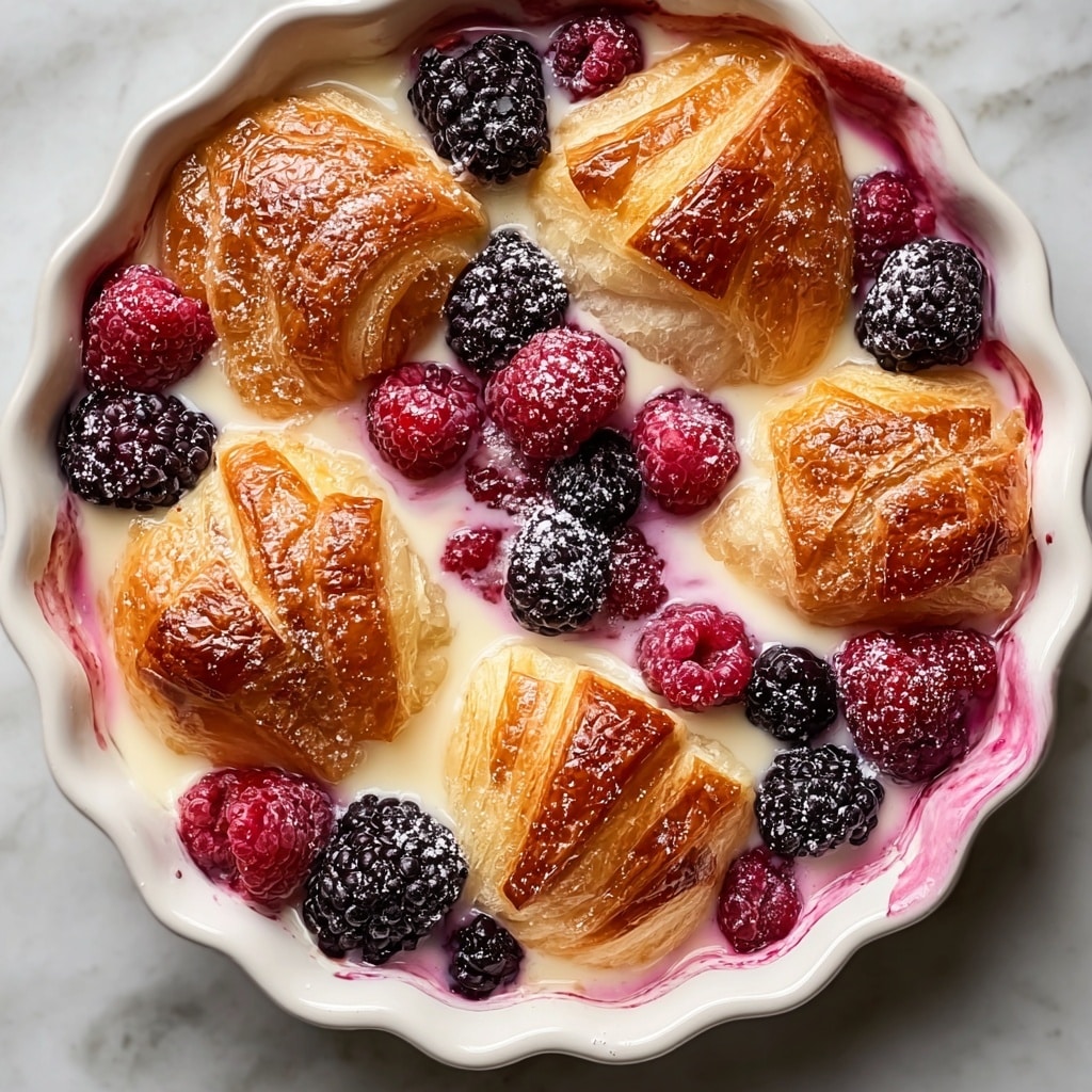 Berry Croissant Breakfast Bake Recipe 6 Berry Croissant Breakfast Bake Recipe - Recipe Image