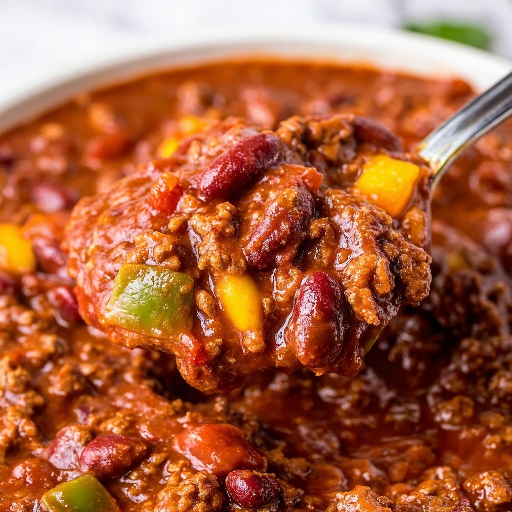 Slow Cooker Chili with Dark Chocolate and Beans Recipe