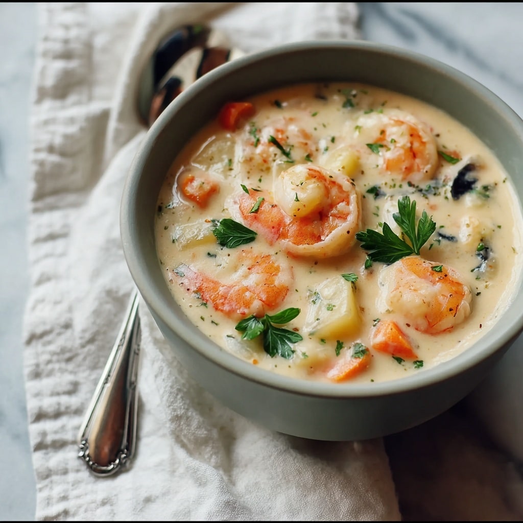 Irish Seafood Chowder with Bacon and Herbs Recipe 6 Irish Seafood Chowder with Bacon and Herbs Recipe - Recipe Image