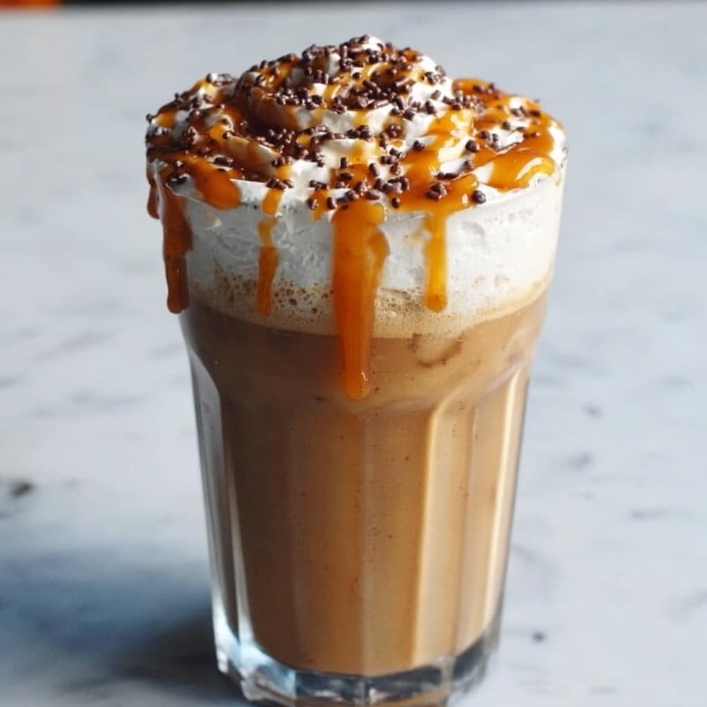 Caramel Iced Coffee Protein Shake Recipe