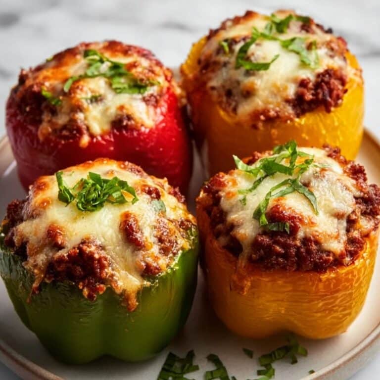 Easy Baked Stuffed Peppers Recipe