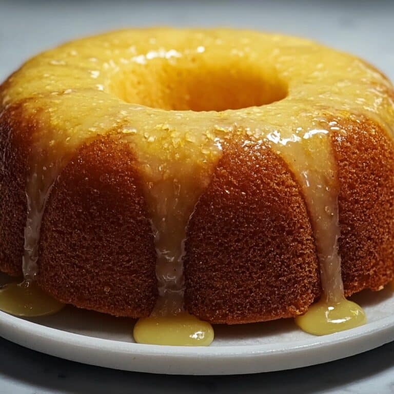 Pineapple Juice Pound Cake Recipe