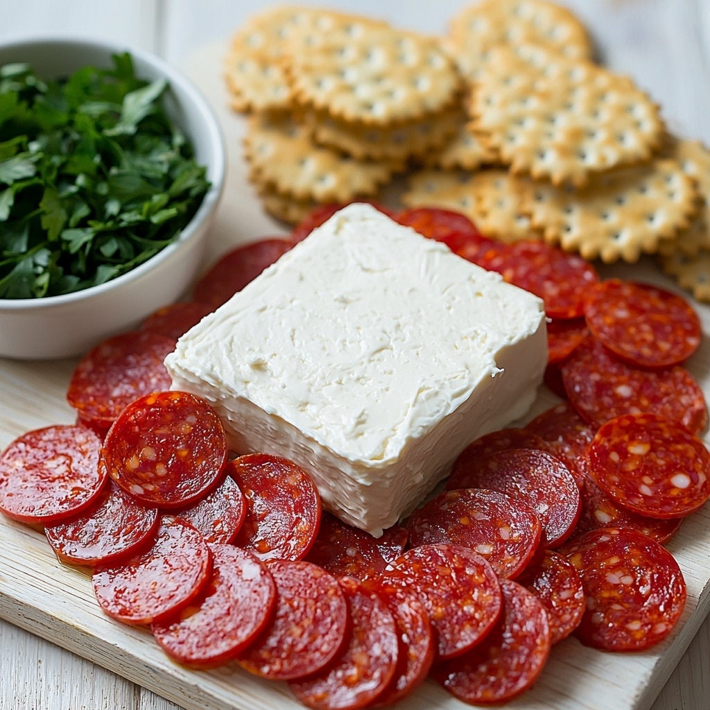 Pepperoni Cream Cheese Spread: A 5-Minute Savory Appetizer Recipe 4 Pepperoni Cream Cheese Spread: A 5-Minute Savory Appetizer Recipe