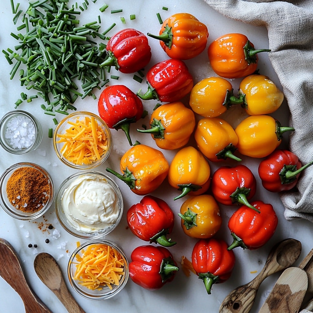 Cream Cheese Stuffed Mini Peppers Recipe 4 Cream Cheese Stuffed Mini Peppers Recipe