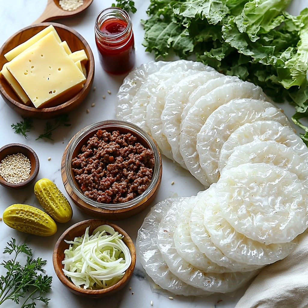 Ultimate Low Carb Baked Big Mac Rice Paper Rolls Recipe 4 Ultimate Low Carb Baked Big Mac Rice Paper Rolls Recipe