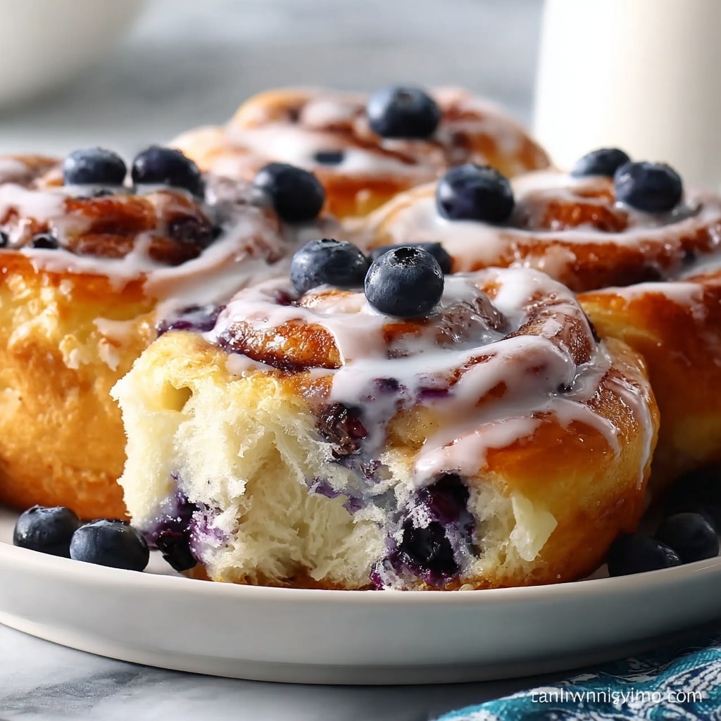 Blueberry Cinnamon Rolls: Your New Morning Delight! Recipe