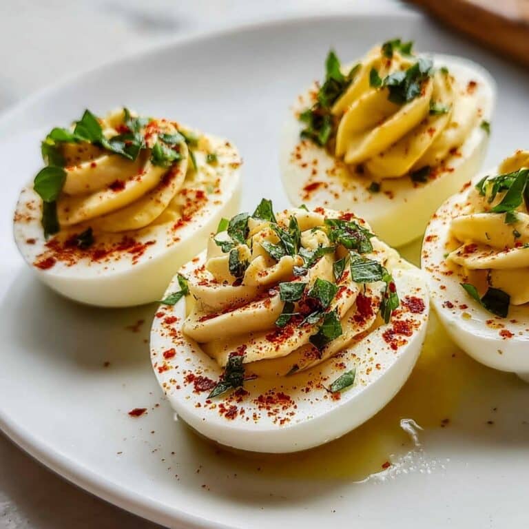 Turkish Deviled Eggs Recipe