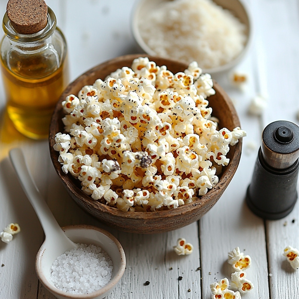 Truffle Parmesan Popcorn Recipe 4 Truffle Parmesan Popcorn Recipe