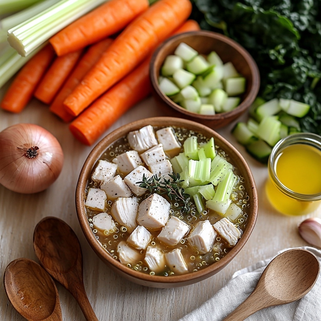 Chicken Quinoa Soup With Vegetables Recipe 4 Chicken Quinoa Soup With Vegetables Recipe