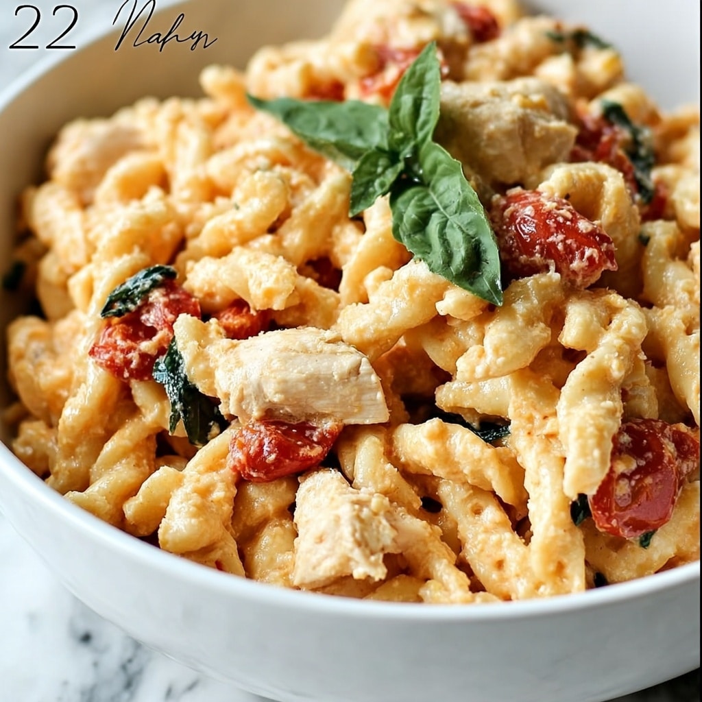 Baked Feta Chicken Pasta Recipe