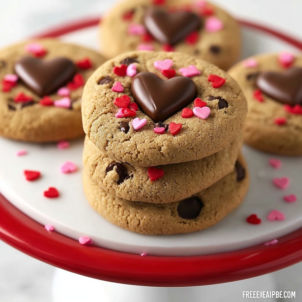 Valentine’s Day Chocolate Chip Cookies Recipe