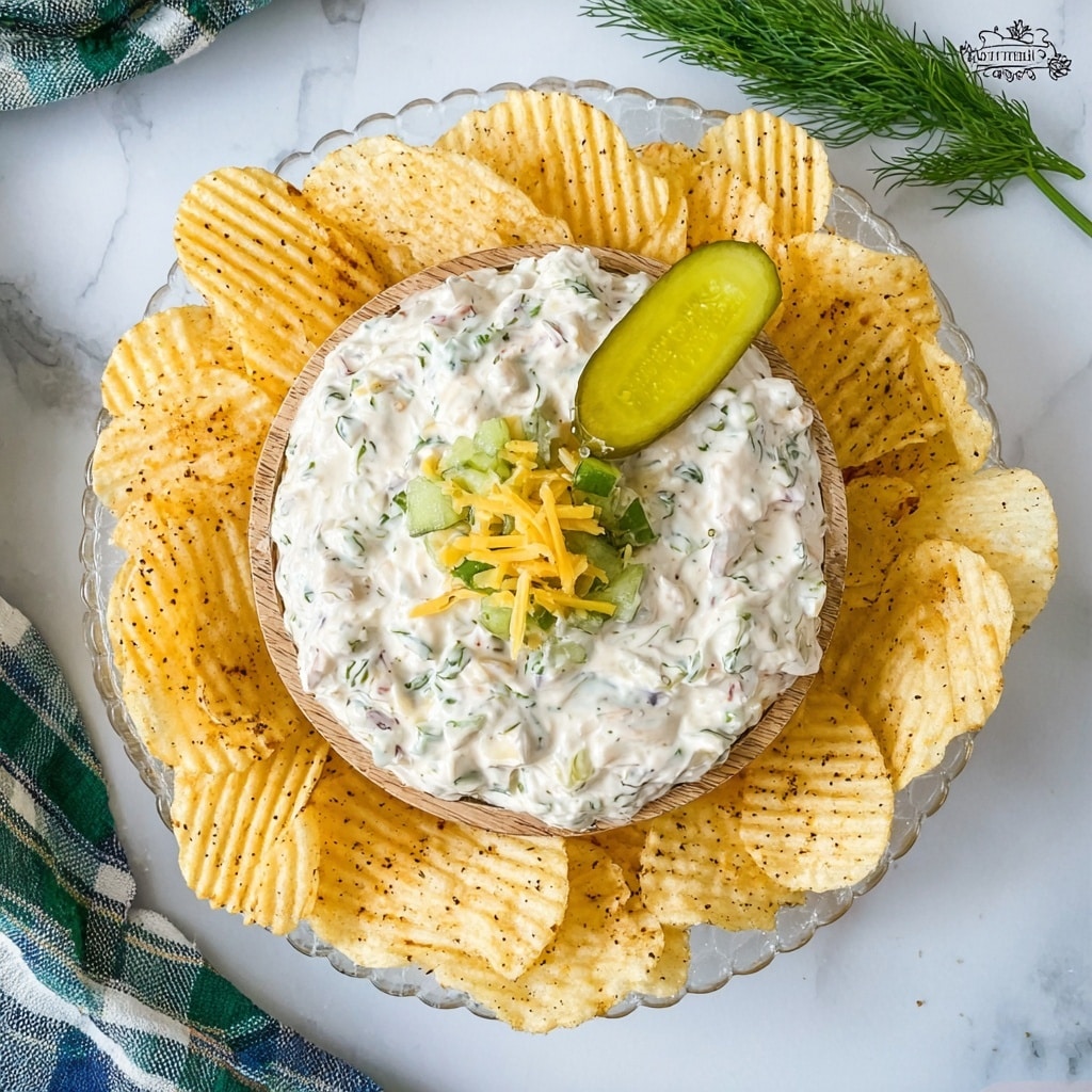 Creamy Dill Pickle Dip Recipe
