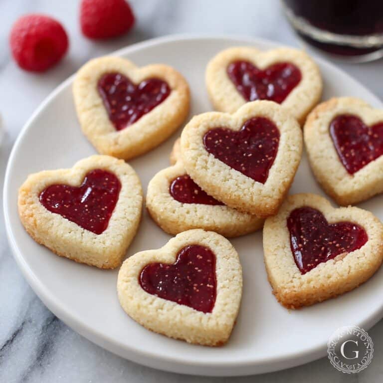 Thumbprint Heart Cookies Recipe