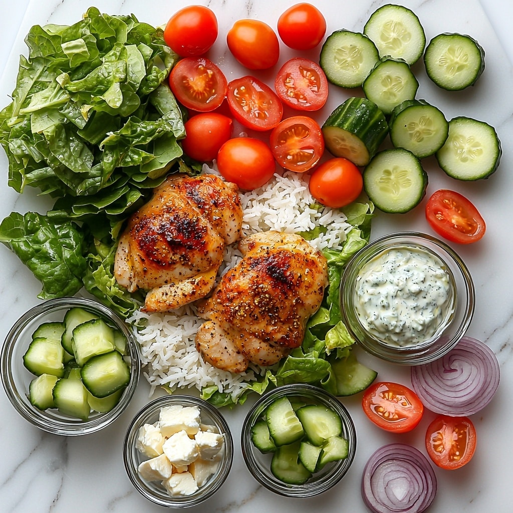 Greek Chicken Gyro Bowl Recipe 4 Greek Chicken Gyro Bowl Recipe