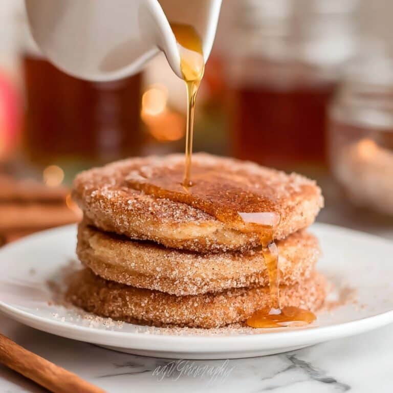 Mexican Buñuelos with Piloncillo Cinnamon Syrup Recipe
