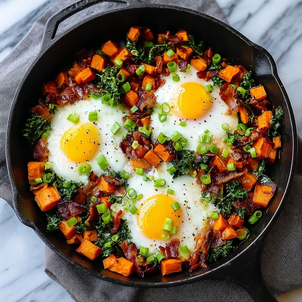 Sweet Potato Breakfast Hash with Eggs Recipe