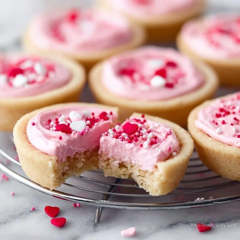 Sugar Cookie Cups with Buttercream Frosting Recipe