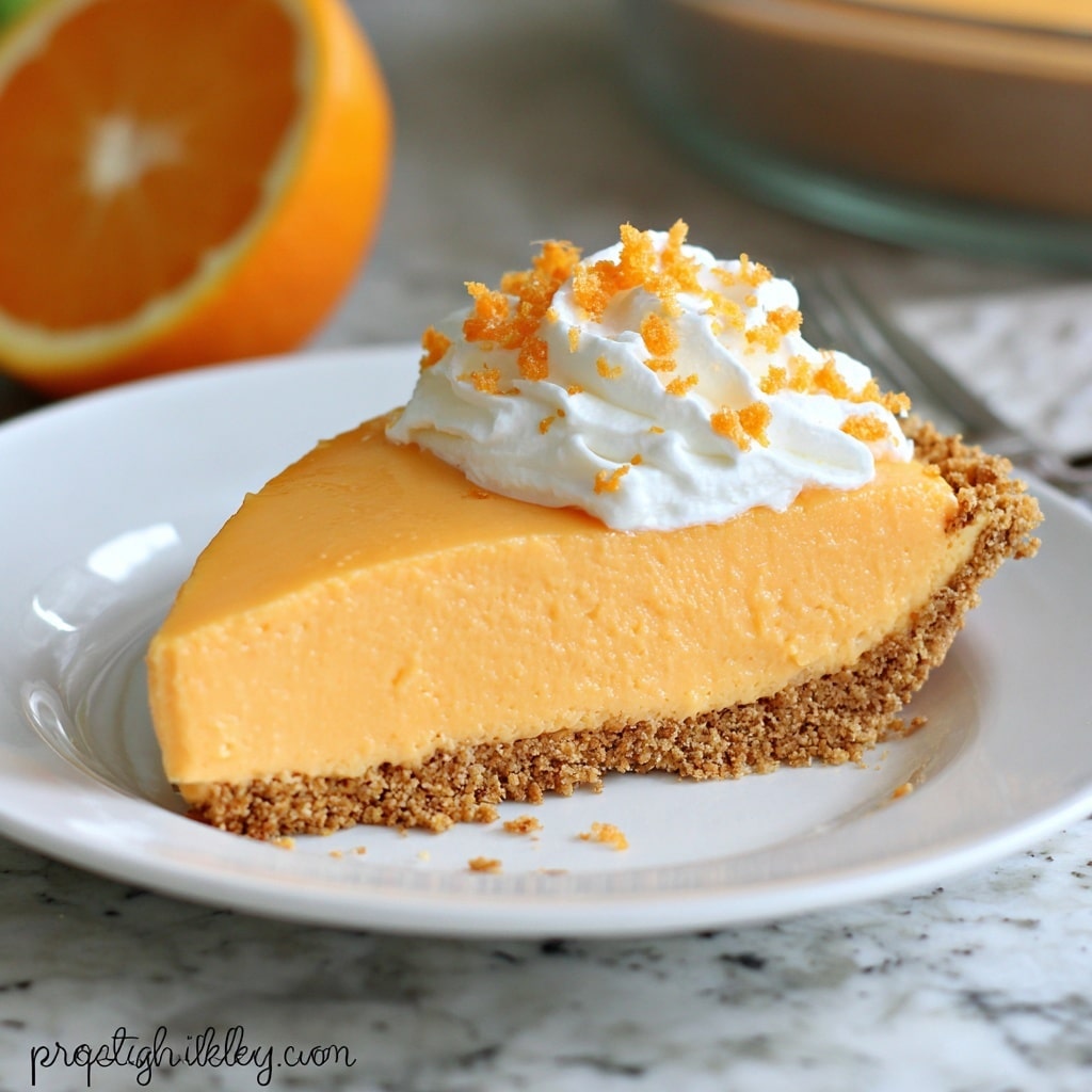 Jello Creamsicle Pie Recipe