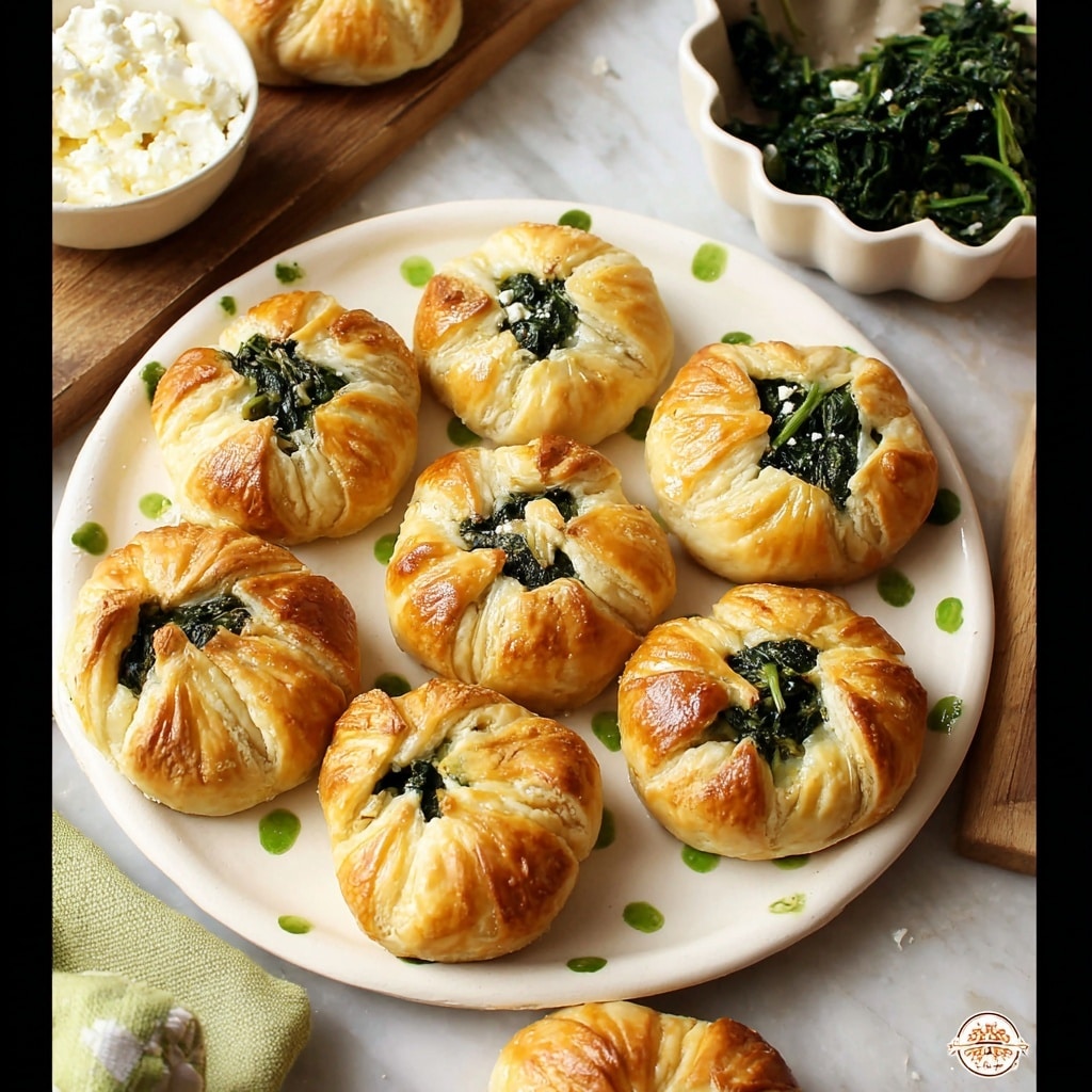 Spinach and Feta Puff Pastry Bites Recipe