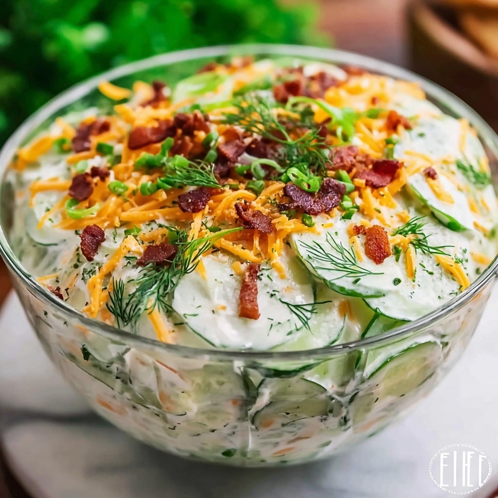 Cucumber Ranch Crack Salad Recipe