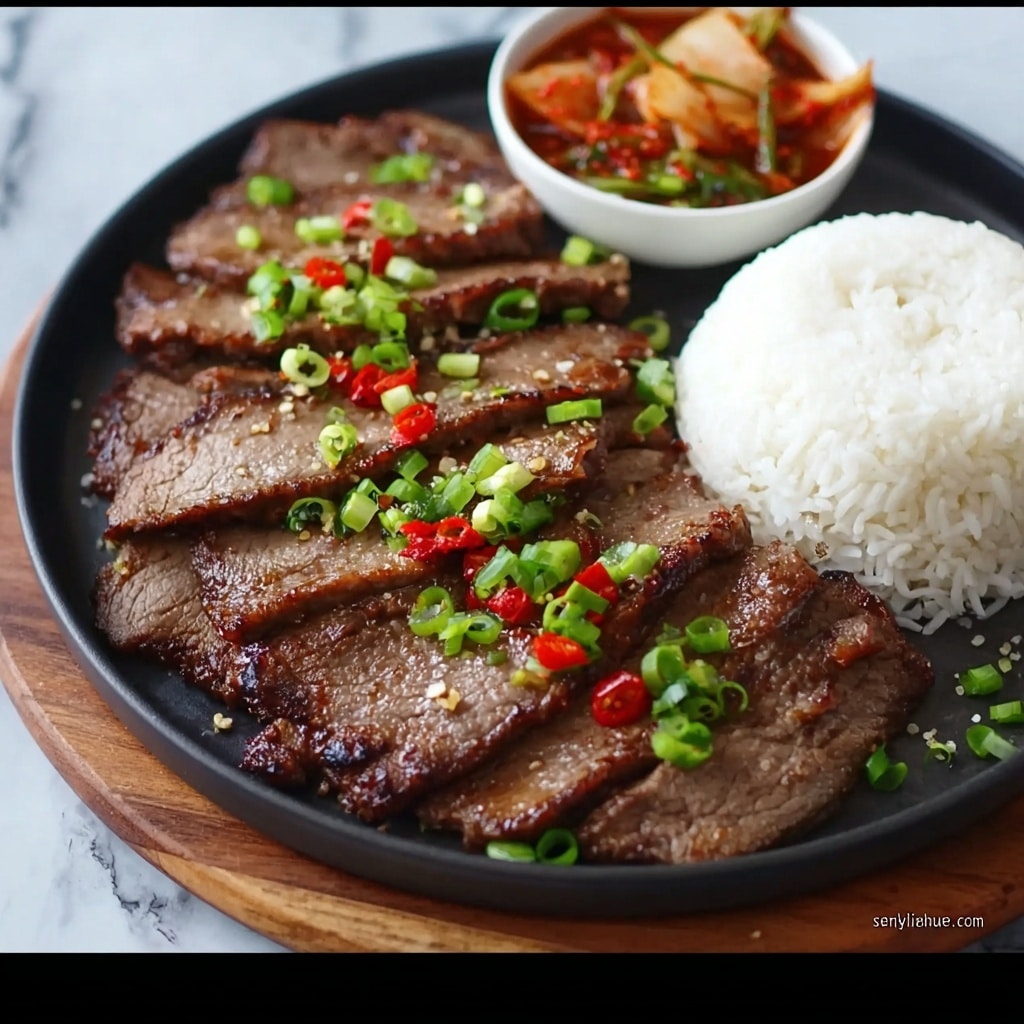 Beef Yakiniku Recipe