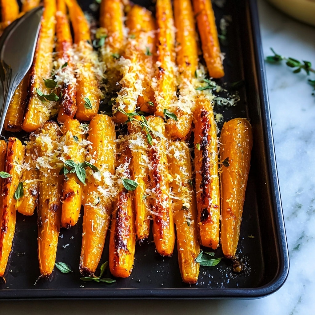 Crispy Parmesan Carrots Recipe