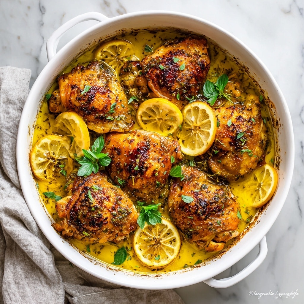 Greek Lemon Chicken Recipe