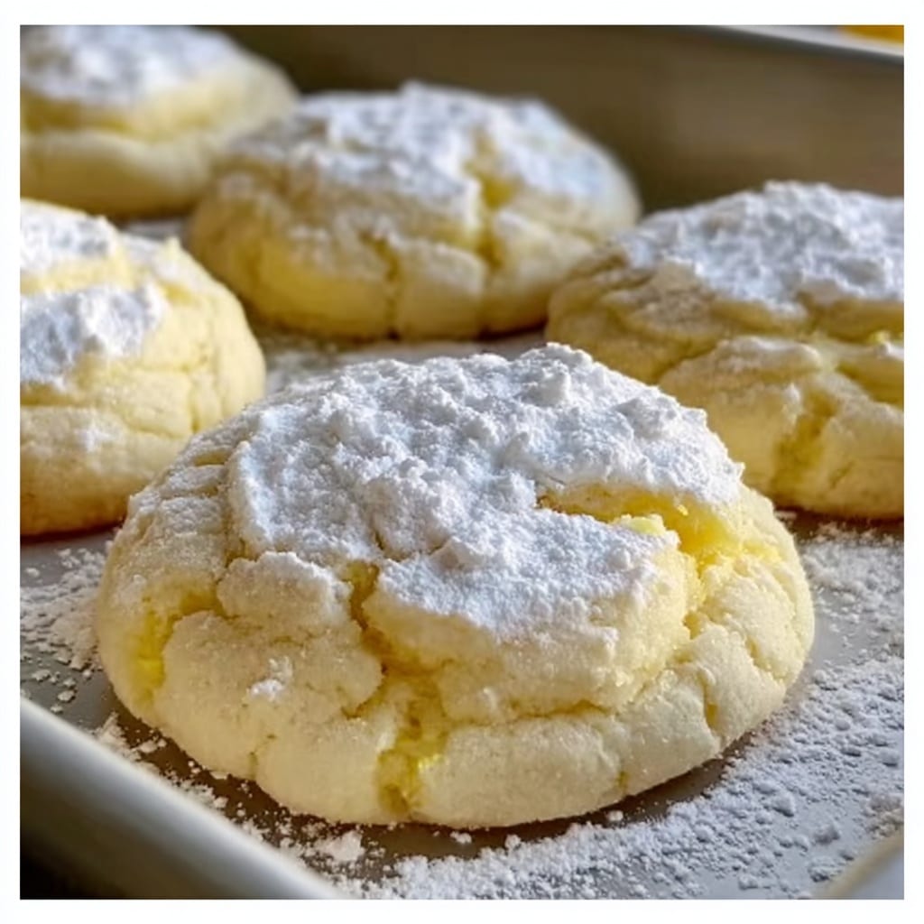 Lemon Poundcake Cookies Recipe