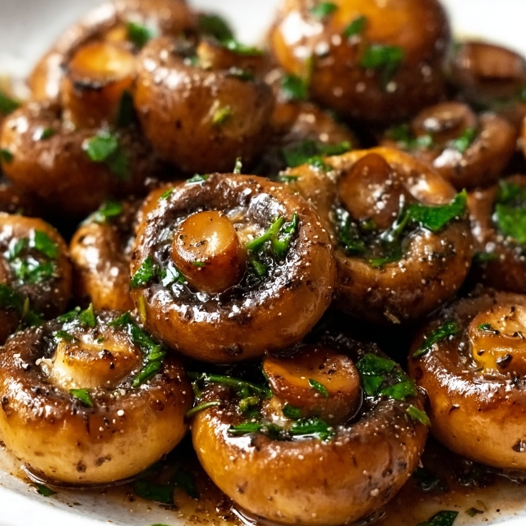 Honey and Garlic Roasted Mushrooms Recipe 5 Honey and Garlic Roasted Mushrooms Recipe - Recipe Image