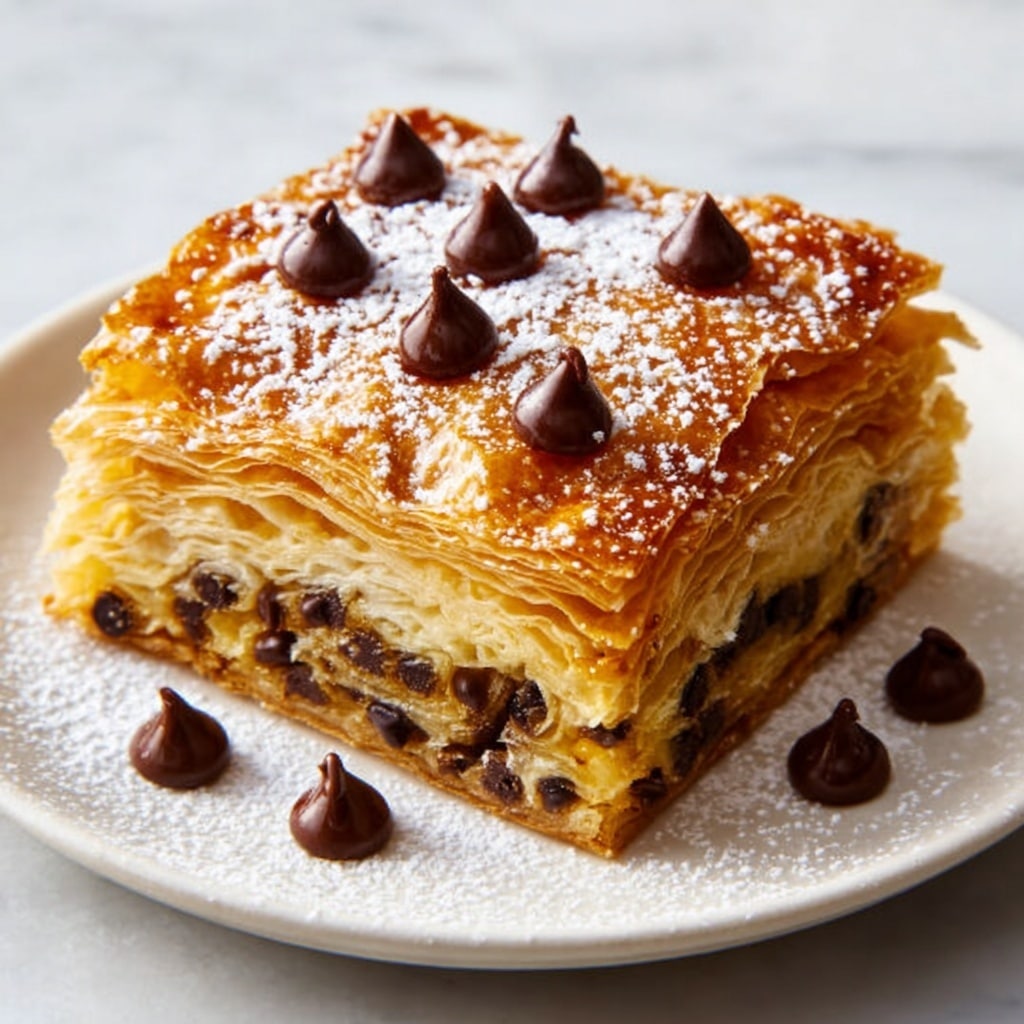 Croissant Breakfast Bake with Chocolate Chips Recipe 6 Croissant Breakfast Bake with Chocolate Chips Recipe - Recipe Image