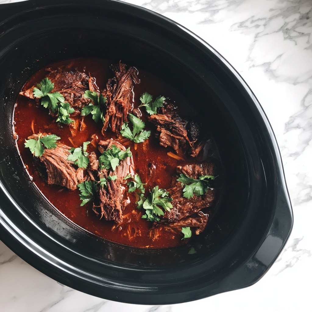 Slow Cooker 4-Ingredient Holiday BBQ Pork Recipe 6 Slow Cooker 4-Ingredient Holiday BBQ Pork Recipe - Recipe Image