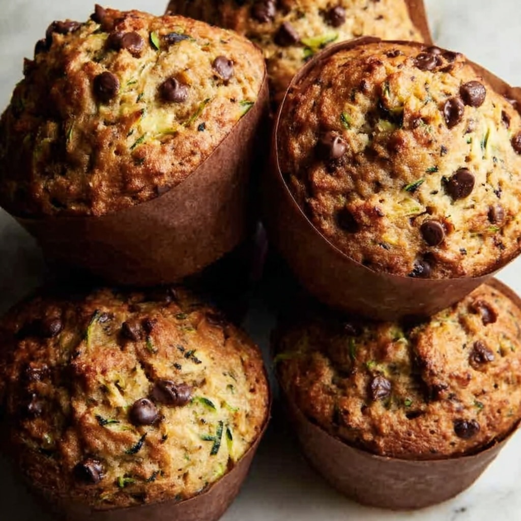 Blender Chocolate Chip Zucchini Oatmeal Muffins Recipe 6 Blender Chocolate Chip Zucchini Oatmeal Muffins Recipe - Recipe Image