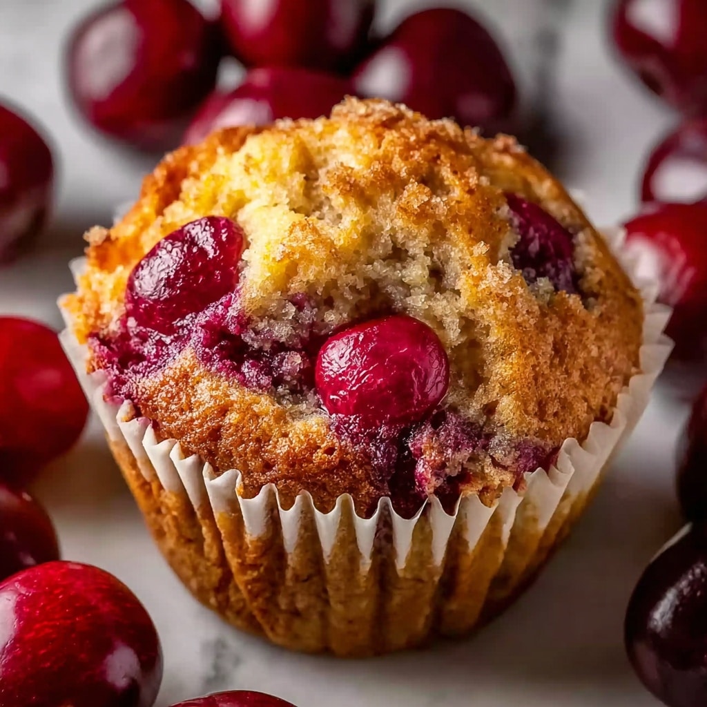 Cranberry Orange Muffins Recipe 6 Cranberry Orange Muffins Recipe - Recipe Image