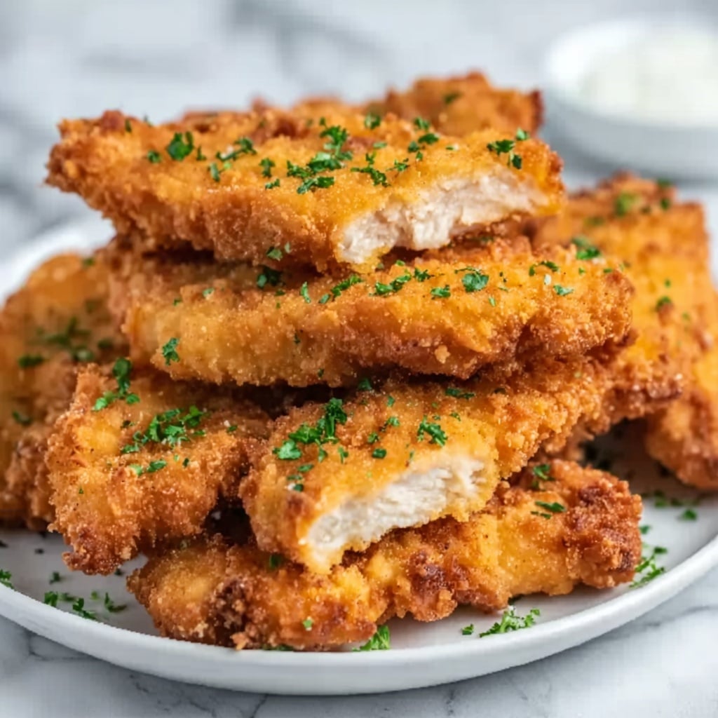 Crispy Chicken Tenders Recipe 5 Crispy Chicken Tenders Recipe - Recipe Image