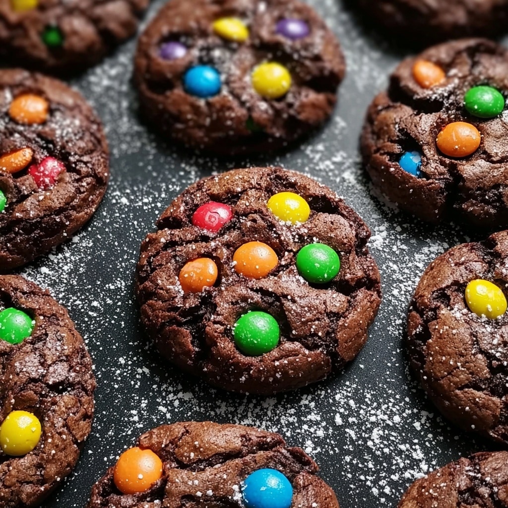 Chocolate M&M Cookies Recipe