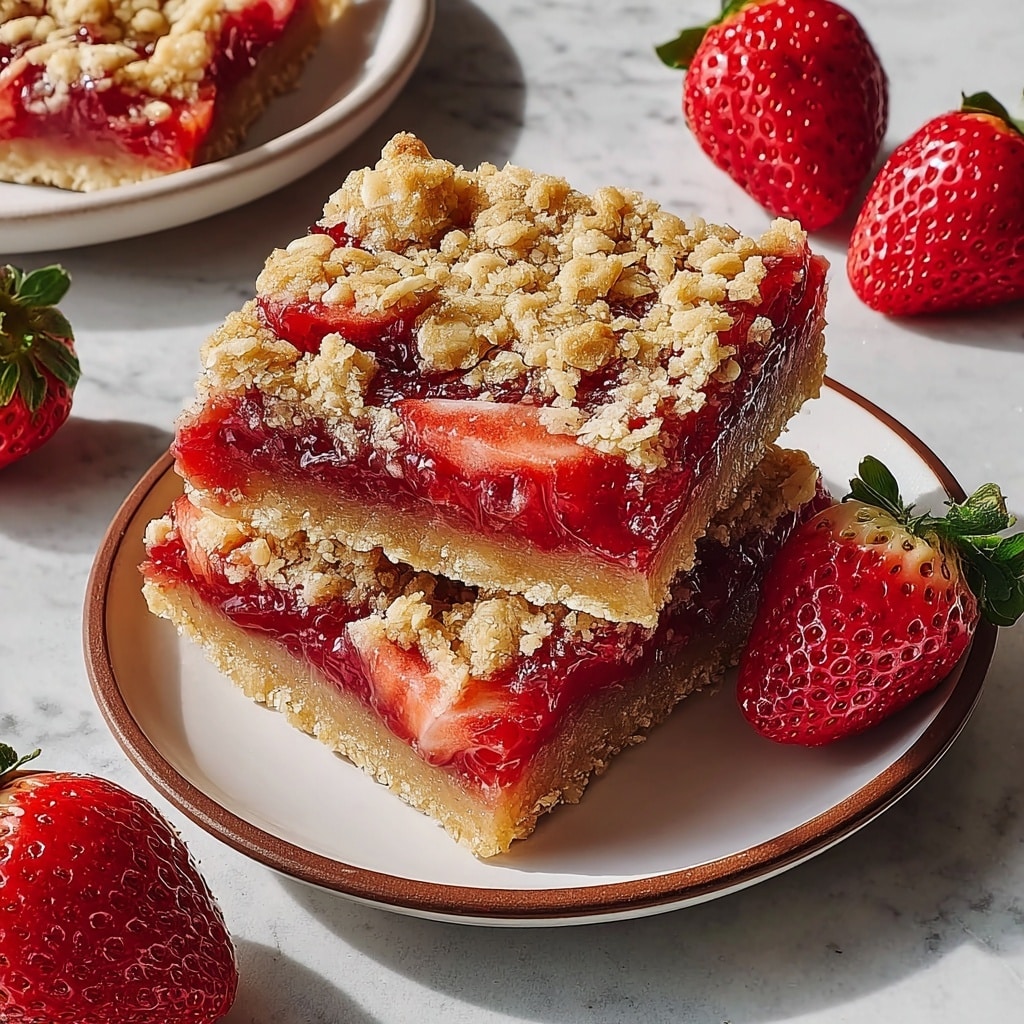 Healthy Strawberry Oatmeal Bars: An Amazing Ultimate Recipe 5 Healthy Strawberry Oatmeal Bars: An Amazing Ultimate Recipe - Recipe Image