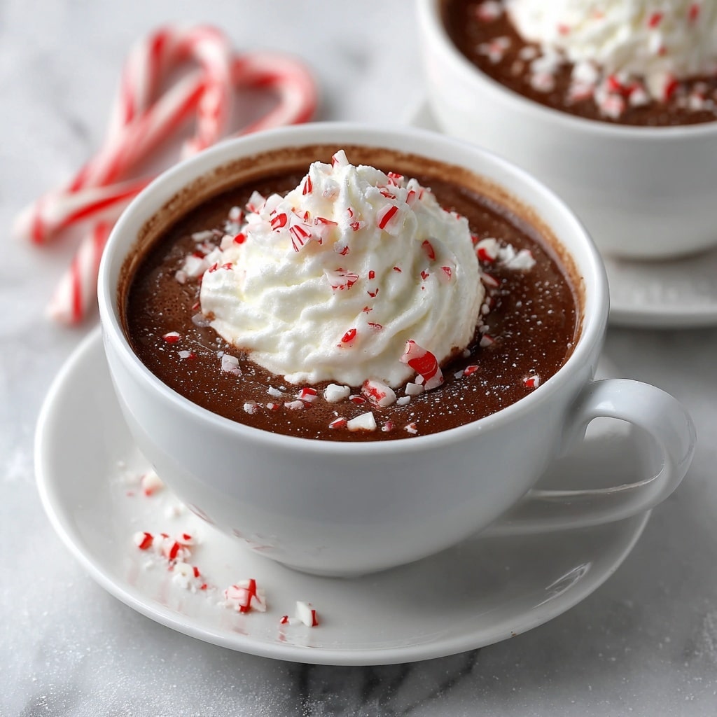 Rich Peppermint Hot Chocolate Recipe 5 Rich Peppermint Hot Chocolate Recipe - Recipe Image