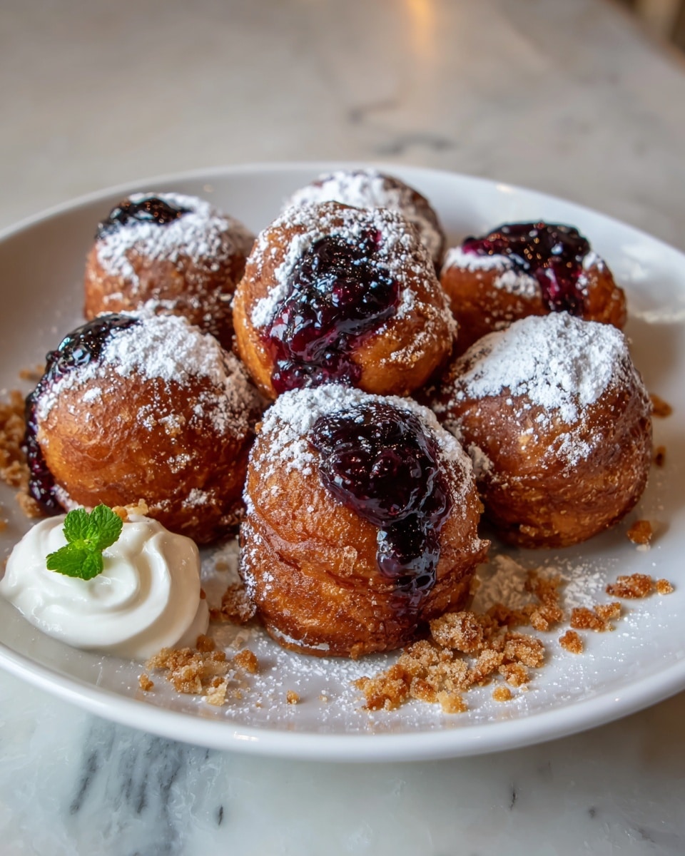 Plum Dumplings with Ricotta Recipe