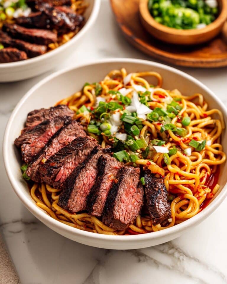 Garlic Noodles with Teriyaki Chicken Recipe