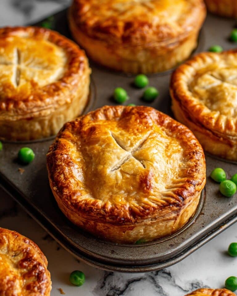 Muffin Tin Chicken Pot Pies Recipe