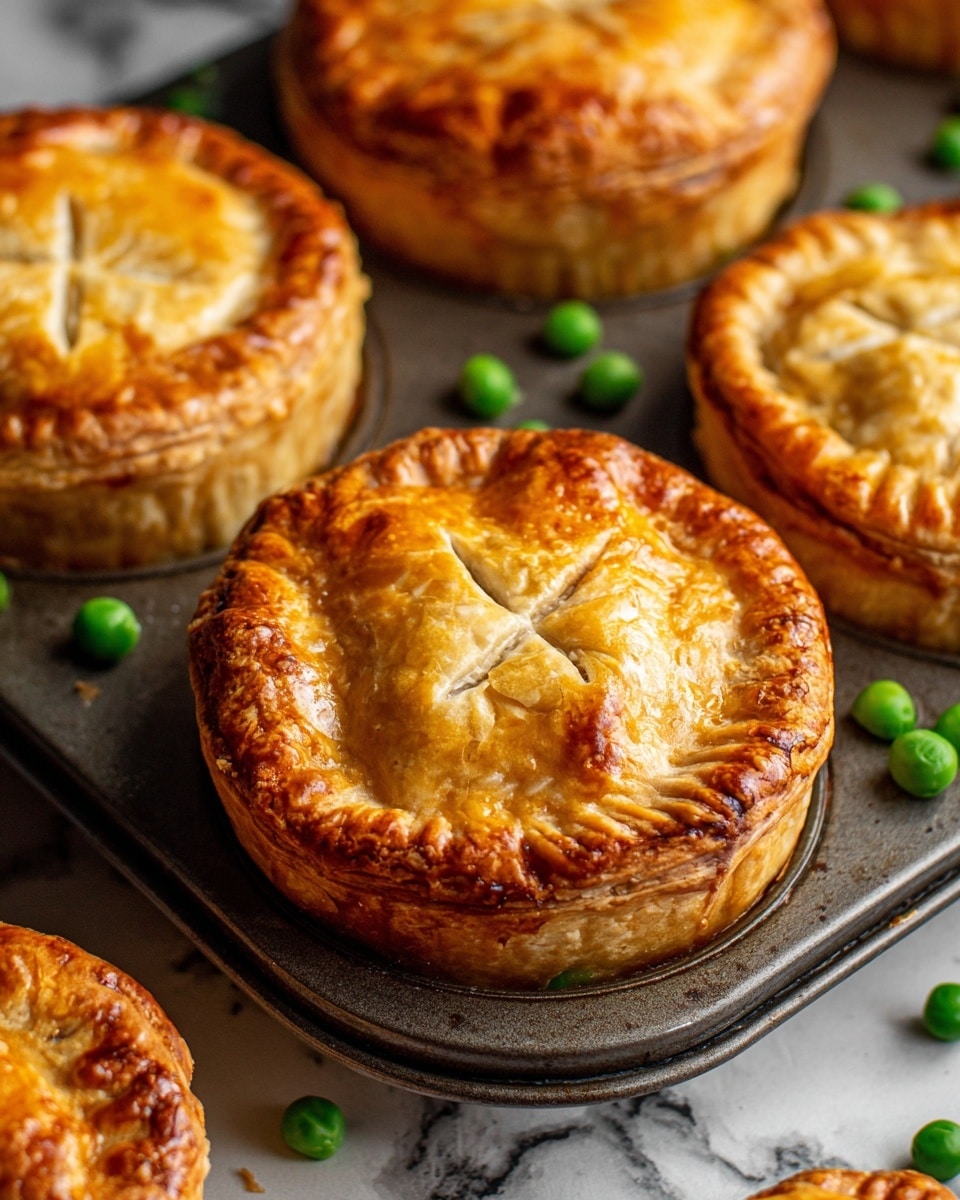 Muffin Tin Chicken Pot Pies Recipe