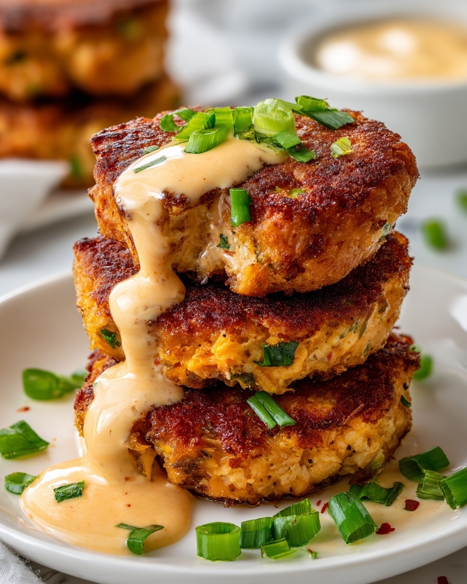 Asian-Style Tuna Cakes with Spicy Mayo Recipe