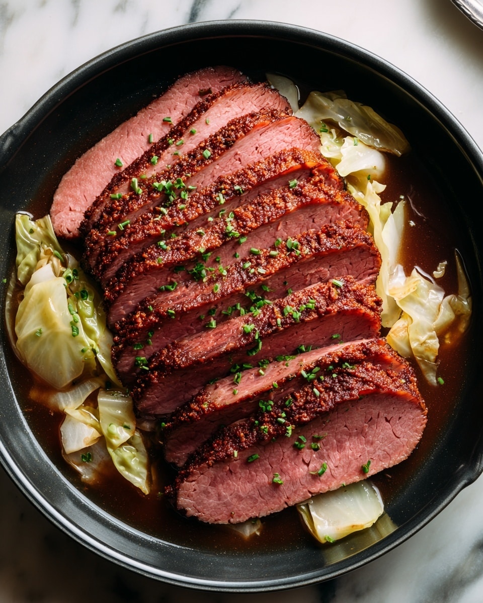 Slow Cooker Corned Beef and Cabbage Recipe