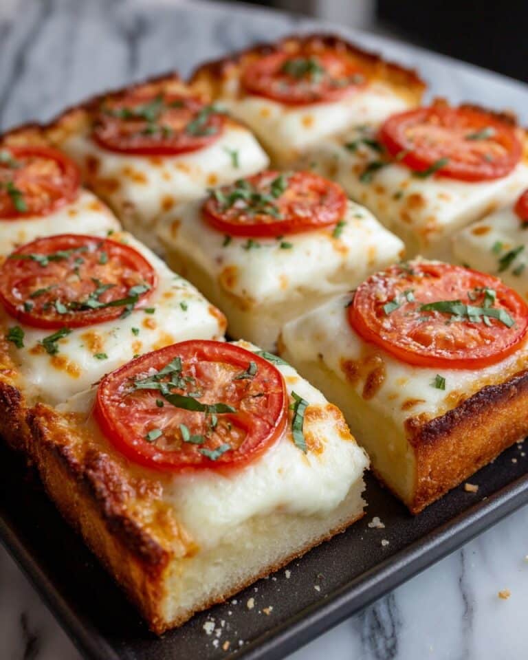 Crescent Roll Tomato-Basil Squares Recipe