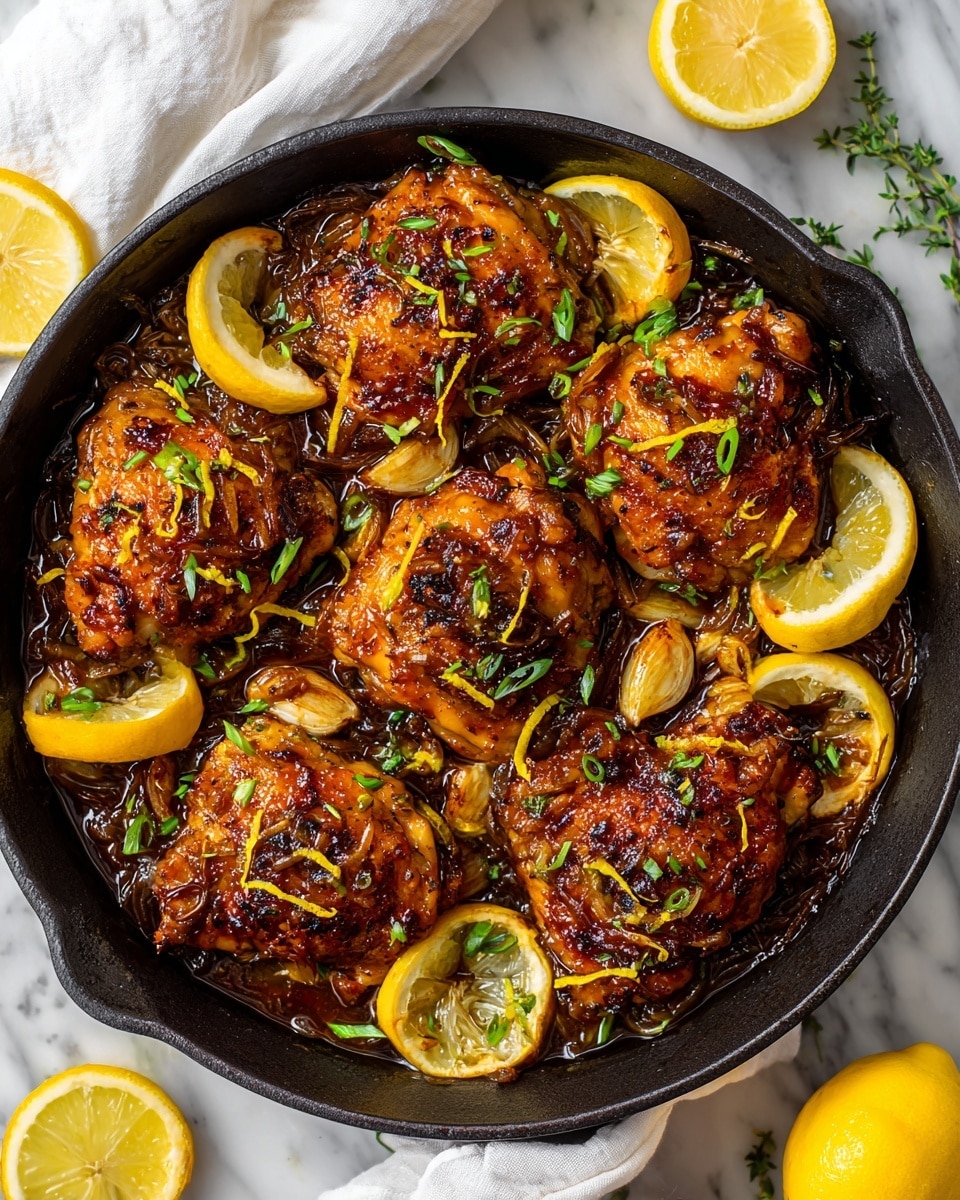 Honey Lemon Roast Chicken Recipe